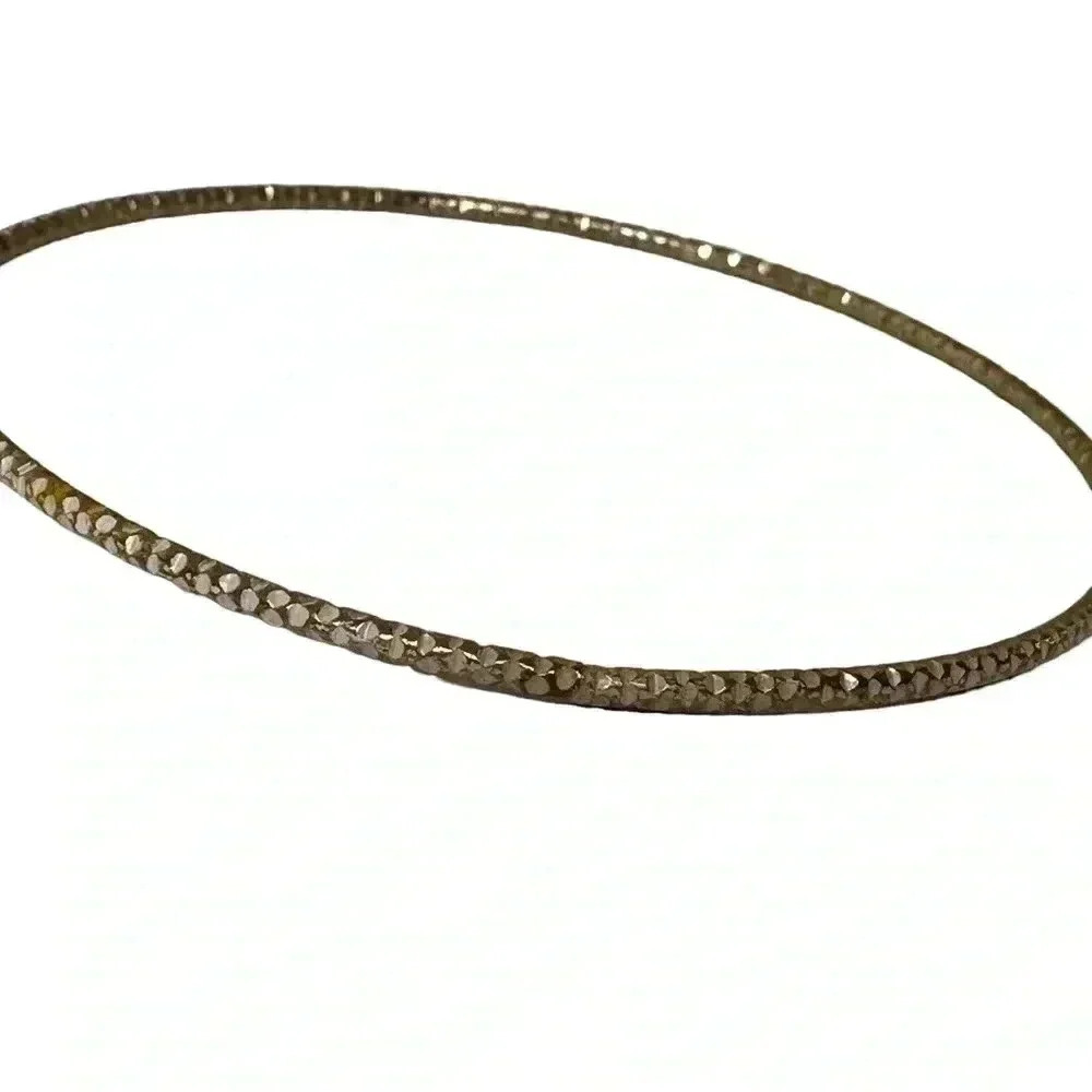 Multiple Gold Bangle Bracelets Random Assortment … - image 4